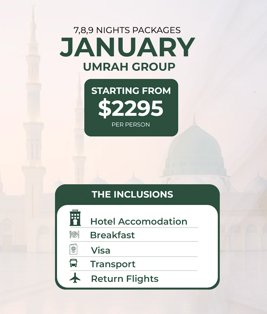 January Umrah Packages