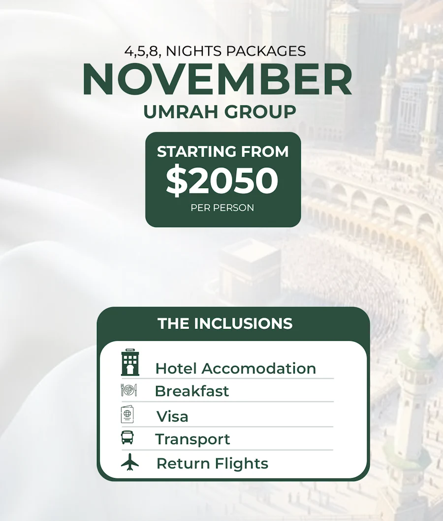 November Umrah Packages