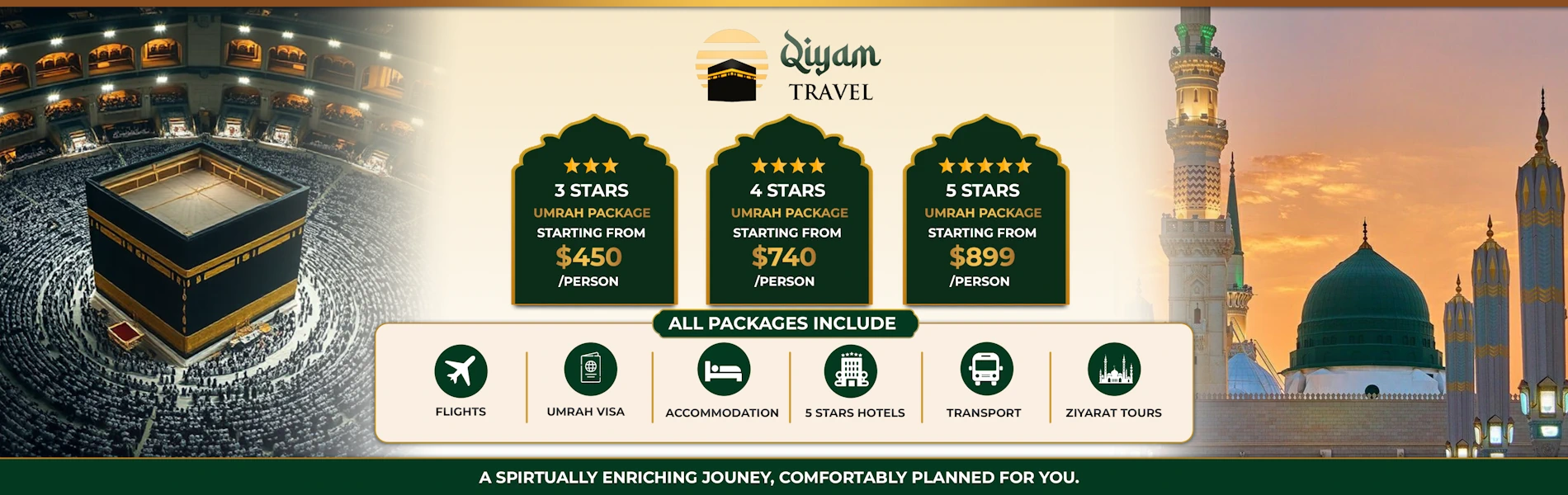 umrah packages banner